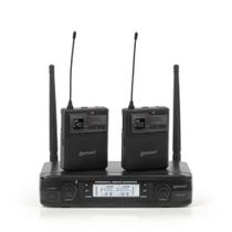 Microfone LEXSEN Sem Fio Headset LM502M HH Duplo Multifrequencia Microfone LEXSEN Sem Fio Headset LM502M HH Duplo Multifrequencia