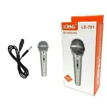 Microfone Locutor Com Fio Le-701 Bom e Dinamico Micro Fone Microfone Locutor Com Fio Le-701 Bom e Dinamico Micro Fone