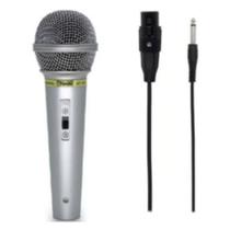 Microfone Locutor Dinâmico Profissional Dinamico Com fio Bom Microfone Locutor Dinâmico Profissional Dinamico Com fio Bom