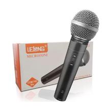 Microfone Locutor Profissional Le-903 Com Cabo Micro Fone