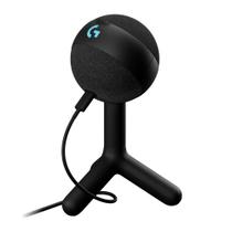Microfone Logitech G Yeti Orb Condenser RGB Gaming USB Preto