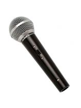 Microfone Ls-50 Leson Metalico Cardioide Cabo 5M Chave...