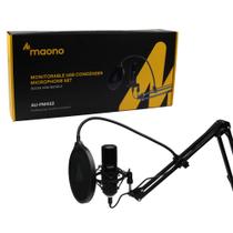 Microfone MAONO PM422 Podcast Plug & Play USB Original