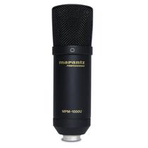 Microfone Marantz Mpm 1000U USB Profissional para Gravação de Podcasts e DAW