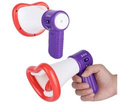 Microfone Megafone Trocador De Voz/ Várias vozes- Gravador