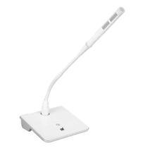 Microfone Mesa Gooseneck 45 Centímetros Branco MSF445 W TSI