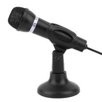 Microfone Multimidia Com Cabo Adaptador P2 Studio Max