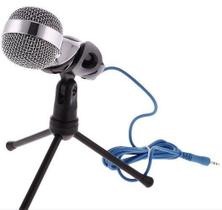 Microfone Multimídia Studio Gravação Com Tripé e Cabo MT1021