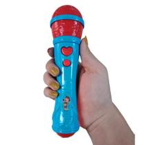 Microfone Musical Infantil Brinquedo Emite o som da Voz - FON FUN KIDS