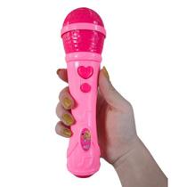 Microfone Musical Infantil Brinquedo Emite o som da Voz