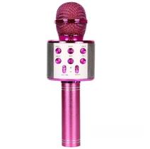 Microfone Musical Karaokê Infantil Bluetooth Alto Falante -