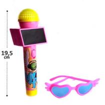 Microfone Musical SOM e LUZ com óculos - 48010