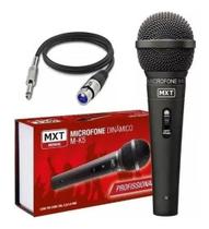 Microfone Mxt Com Fio M-K5 Dinâmico Profissional Homologação: 25280803724