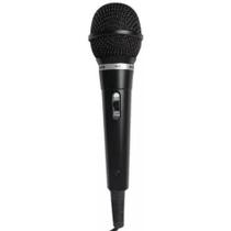 Microfone mxt dinamico com fio m-1800b preto com chave