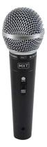 Microfone Mxt M-58 Dinâmico Cardioide Profissional Preto