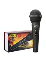 Microfone Mxt M-K5 Preto Metal Com Fio 3 Metros 541022