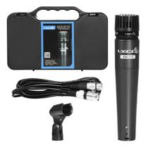 Microfone P/ Instrumento E Vocal + Cabo 5mts Cachimbo Maleta