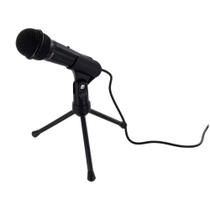Microfone p/ Mídia Social Wireless Gear GO-609 com cancelamento de ruído, tripé e Suporte