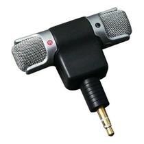 Microfone P2 Estéreo Condensador Profissional LT-DS70P P/ Câmera, Notebook, PC, Celular