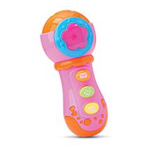 Microfone Para Bebes Com Som E Luz +18 Meses Bee Toys