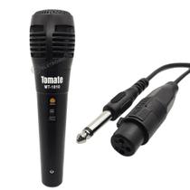 Microfone Para Caixas de Som Profissional Dinâmico E Redução De Ruído Com Fio MT1010