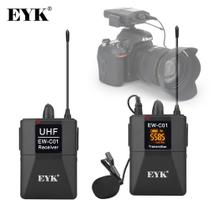 Microfone Para Câmeras e Celular Sem Fio EYK EW-C01