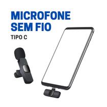 Microfone para Celular Sem Fio P/ Tipo C