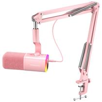 Microfone para jogos MAONO PD100XS XLR/USB Dynamic com Boom Arm