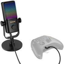 Microfone para jogos TONOR TCX3 compatível com Xbox com RGB