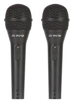 Microfone Peavey PVi 2 Dynamic Cardioid Handheld, pacote com 2