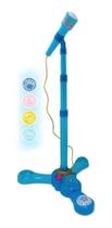 Microfone Pedestal Com Luz Infantil