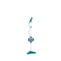 Microfone Pedestal Infantil Star Voice Azul Musical Toca Musica Celular Microfone Pedestal Infantil Star Voice Azul Musical Toca Musica Celular