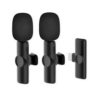 Microfone Portátil Lapela com 2 Tipo-C N244629-4 - Quanhe Microfone Portátil Lapela com 2 Tipo-C N244629-4 - Quanhe