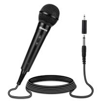 Microfone portátil Shinco Cardioid Vocal Dynamic com cabo