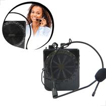 Microfone Professor Amplificador de Voz Caixinha Megafone Portátil Recarregável Usb Compacto Palestra Aulas - Online