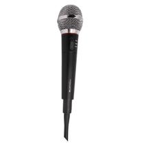 Microfone Profissional 2 em1 Fio 2.5M Sem Fio e Com Fio