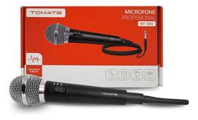 Microfone Profissional 2em1 Wireless Fio 2.5M