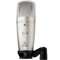 Microfone Profissional Behringer C-3 Condensador Cardióide