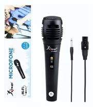 Microfone Profissional Cabo Xlr 2 Metros P10 P Igrejas Shows Karaokê Eventos E Palestras - KNUP