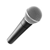 Microfone Profissional Com fio 5M Dinâmico M-508