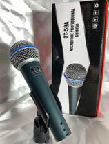 Microfone Profissional com fio BT-58A com cachimbo JWL