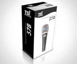 Microfone Profissional Com Fio De Mao Tsi 57 B