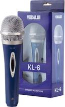Microfone Profissional Com Fio Karaôke KL6