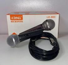 Microfone Profissional Com Fio lelong 903