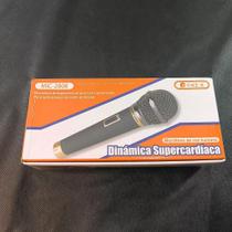 Microfone profissional com fio onex mic-2808