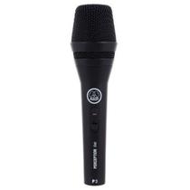 Microfone Profissional de Mão AKG P3S Dinâmico Perception Voz E Violão Alta Performance