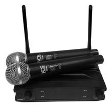 Microfone Profissional De Mão Duplo Sem Fio Kds392m - Kds Microfone Profissional De Mão Duplo Sem Fio Kds392m - Kds