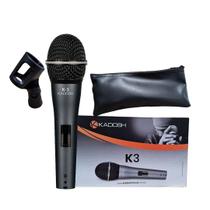 Microfone Profissional Dinâmico De Mão K-3 Kadosh
