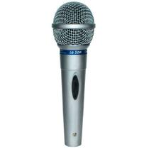 Microfone Profissional Fio Le Son Mc200 Cardioide - Prata Microfone Profissional Fio Le Son Mc200 Cardioide - Prata