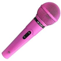 Microfone Profissional Fio Le Son Mc200 Cardioide - Rosa